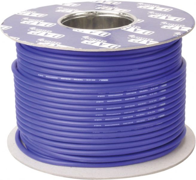 DAP DIG-110 AES-EBU  Blue 110 Ohm Digital Cable, 100 m on spool