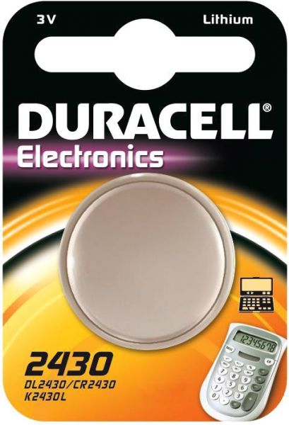 Duracell 2430 3V Lithium Knopfzelle