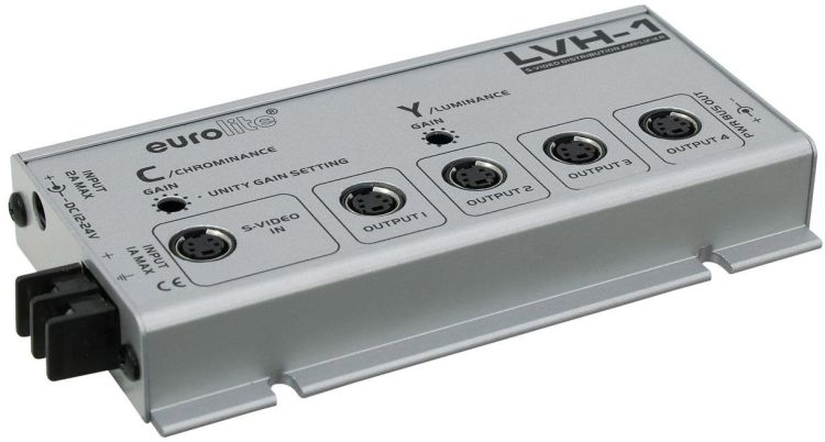 EUROLITE LVH-1 S-Video Verteilverstärker
