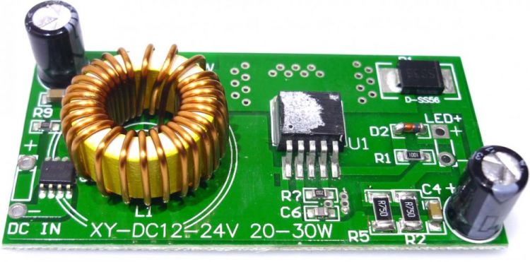 Platine (DC-DC Wandler) FL-20 RGB (XYDZ-30W)