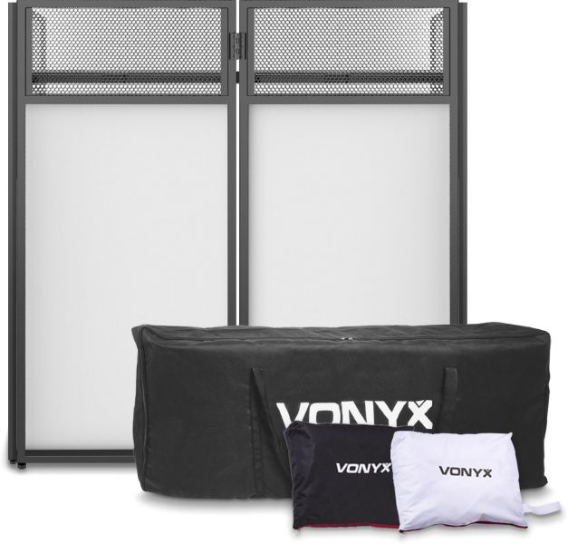 Vonyx DB4 Faltbares Pro DJ-Booth System Kompakt