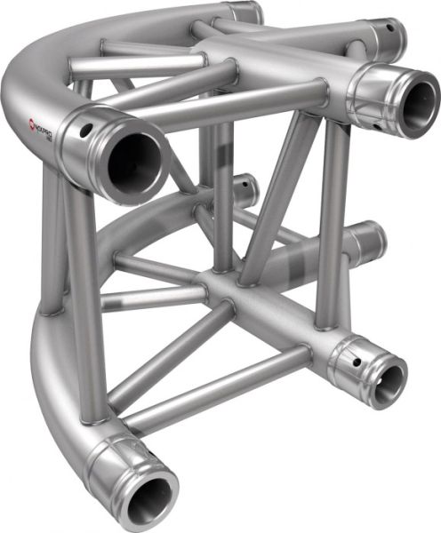 Naxpro-Truss FD 34 C21R 90° 2 Weg Winkel Rund