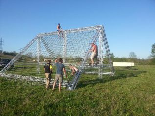 Trusses fpr the craziest competition in france!