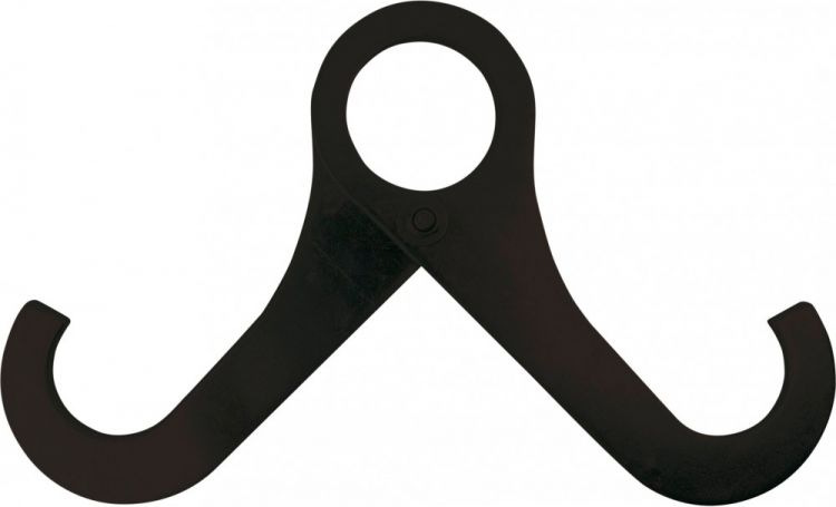 Showtec The Moustache Single Tube Clamp - Schwarz