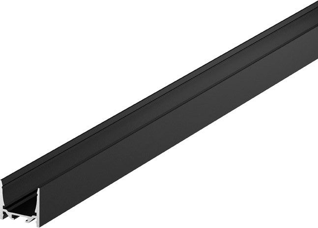 SLV GRAZIA 20, Aufbauprofil, LED, standard, glatt, 3m, schwarz