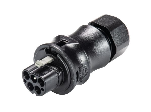 Wieland Steckverbinder Stecker 5p,D=6-10m RST20I5S S1 ZR1V SW