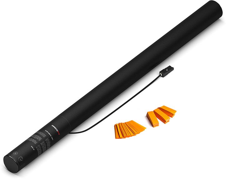 Magic FX Elektrische Konfettikanone PRO 80cm - Orange