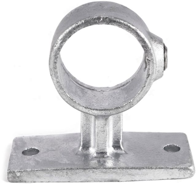Riggatec Rohrverbinder Handlaufhalterung für 48,3 mm Rohr in Silber