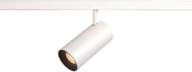 SLV NUMINOS® S 48V TRACK, DALI, Spot, weiß / schwarz, 16W, 960lm, 2700K, CRI90, 55°
