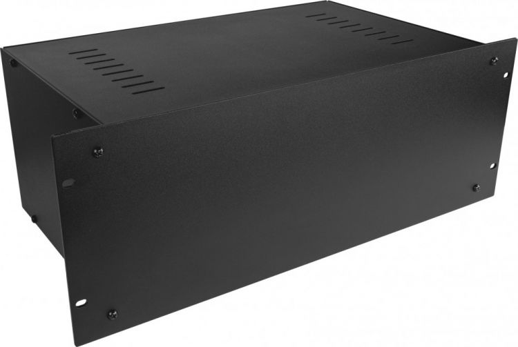 Adam Hall 19" Parts 87410 V - Carcasa de 19 pulgadas con ranuras de ventilación, para montaje en