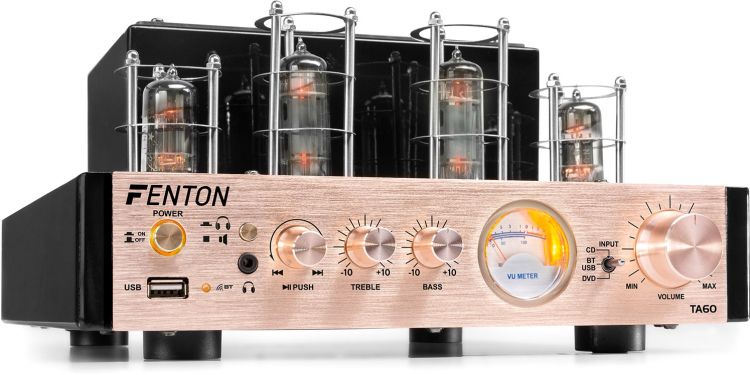 Amplificador de válvulas híbrido estéreo Fenton TA60 - a buen