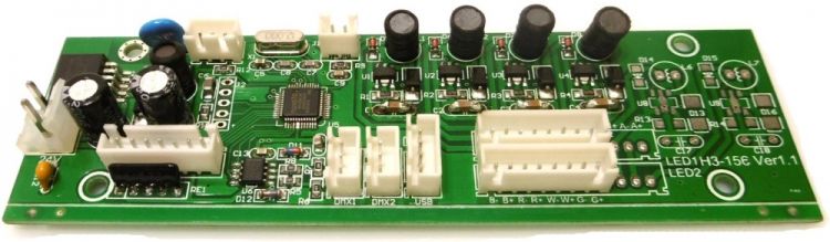 Platine (Steuerung) BAR-6 QCL RGBUV (LED1H3-156 Ver1.0)