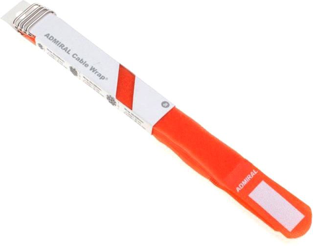 Admiral Kabelbinder 26cm orange 5 Stück