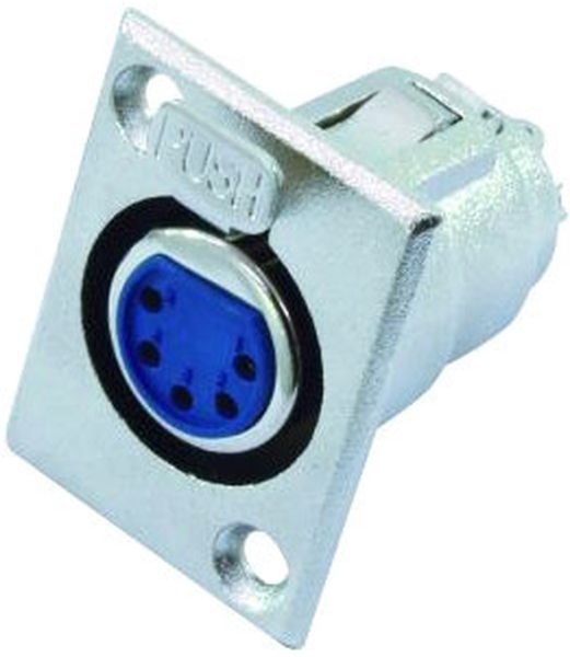 5-Pol XLR Einbaukupplung