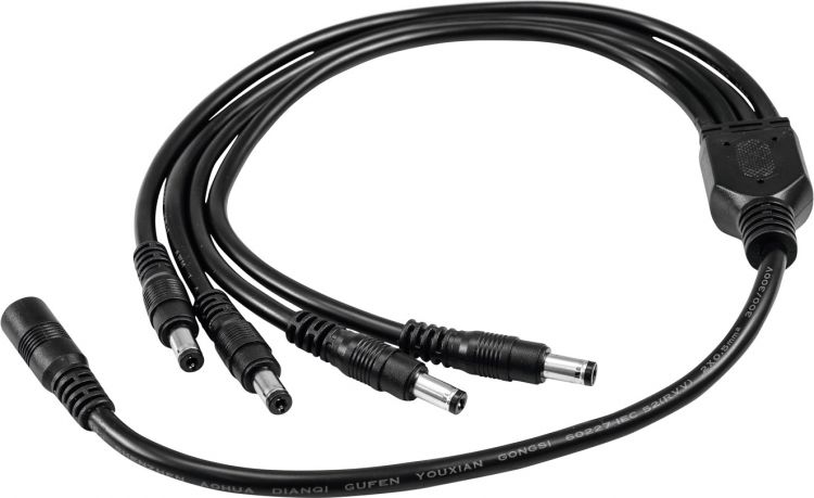 Ersatzteil Adapterkabel Ladenetzteil 4x Akku Flat Light Serie