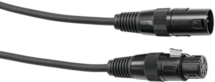 EUROLITE DMX Kabel XLR 5pol 10m sw
