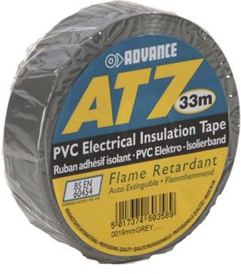 Advance Tapes 5808 GREY PVC Isolierband grau 19 mm x 33m