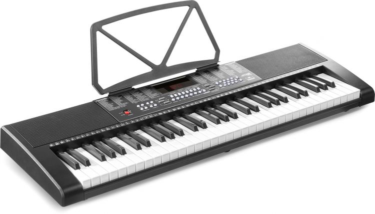 Max KB5 Elektronisches Keyboard mit 61 Tasten Beleuchtung