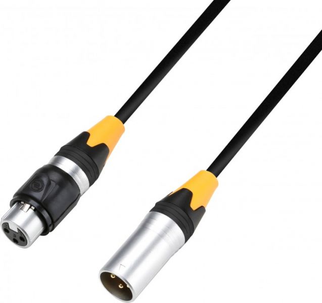 Adam Hall Cables K4DMF1500 IP65 DMX-& AES/EBU-Kabel, 3-Pol-XLR 15 m