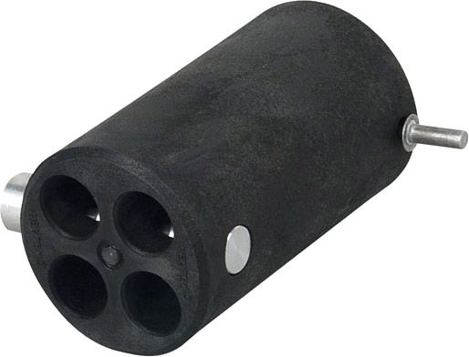 4-way connector replacement kit 50,8(dia)mm - black