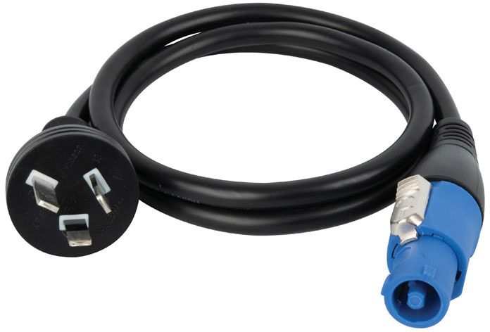 DAP-Audio powerCONnnector Blue to AUS 1m