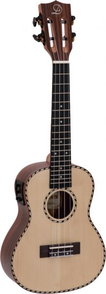 DIMAVERY UK-800 Concert Ukulele, Fichte massiv
