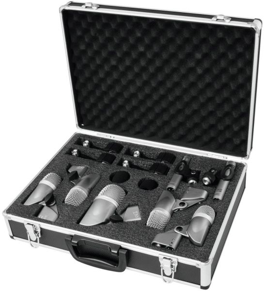 OMNITRONIC MIC 77-7LMH Schlagzeug-Mikrofonset