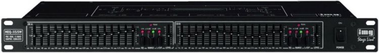 IMG STAGE LINE MEQ-115/SW 15x2 Band Equalizer