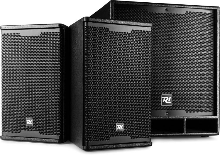 Power Dynamics PD Combo 1800 18" Subwoofer + 2x 10" Topteile