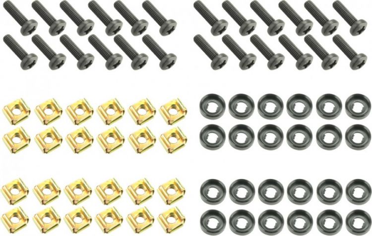 Adam Hall Hardware 5928 M24 AH 24er Set Schrauben M6 x 20 mm