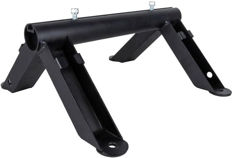 SHOWGEAR Sockel- und Traversenhalterung 40 40 x 40 cm – 50-mm-Rohr mit T-Nut