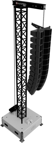 Naxpro-Truss TD34 PA-Tower 05 - schwarz