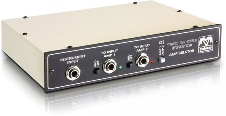 Palmer MI TINO SYSTEM Umschaltsystem 2 Amps auf 1 Box mit Remote Eingang