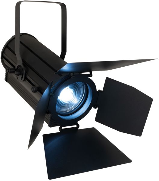 Showtec ACT Fresnel 150 RGBAL Kompakter RGBAL-LED-Fresnelscheinwerfer mit 150 W für Theater
