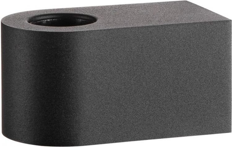 SLV FITU CUBE WL, Indoor, luminaria de superficie de pared E27 negro