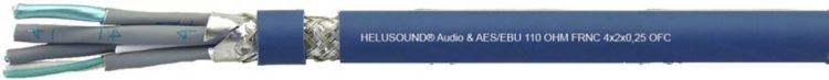 HELUKABEL Audiokabel 4x2x0,25 AES/EBU 100m