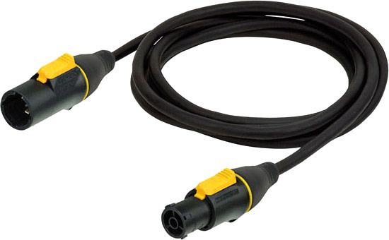 Powercable Neutrik Powercon True1 M/F 1,5m 3x 1,5mm2