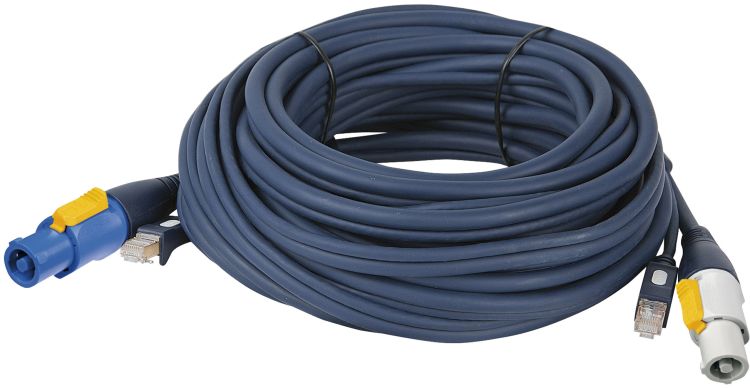 Showtec Powercon / RJ45 Verlängerungskabel 3m