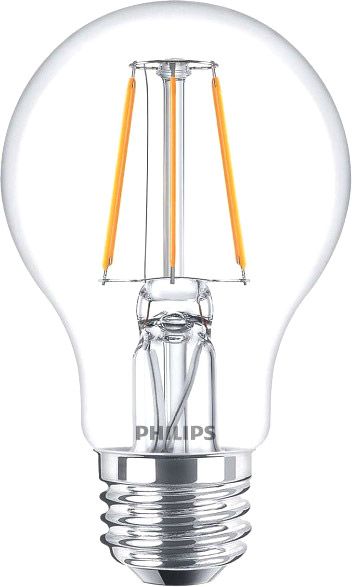 Philips Classic LEDBulb D 4.5-40W A60 E27 827 CL