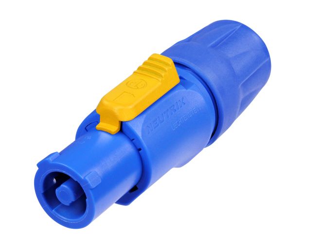 Neutrik NAC 3 FCA powerCON Stecker blau