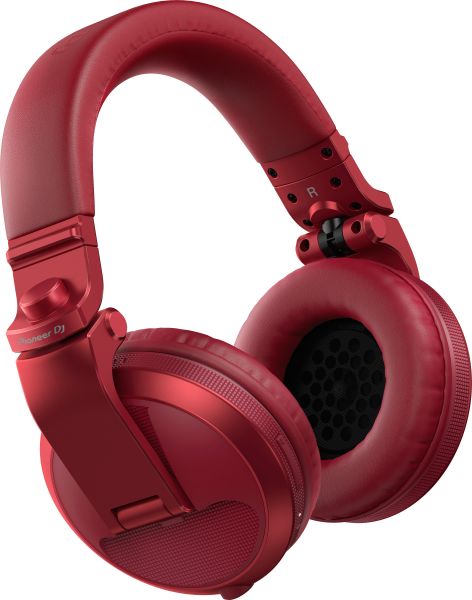 Pioneer DJ HDJ-X5BT-R Over-Ear-DJ-Kopfhörer mit Bluetooth-Technologie