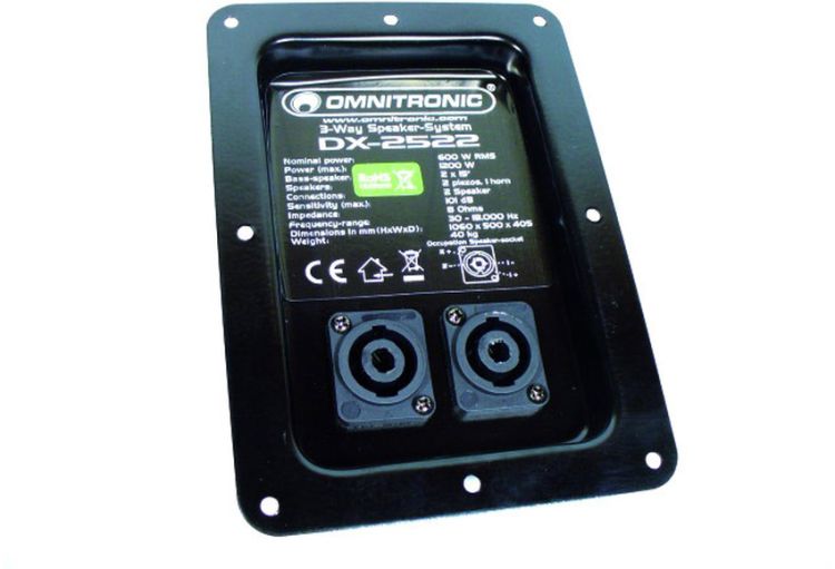 Frequenzweiche DX-2522 mit Anschlußfeld