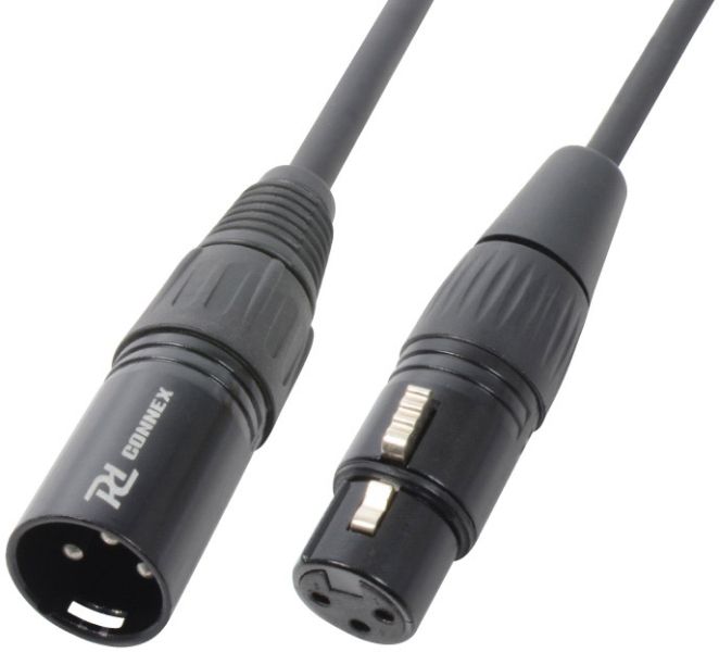 PD-Connex CX35-30 Kabel XLR Stecker/Buchse 30m Schwarz