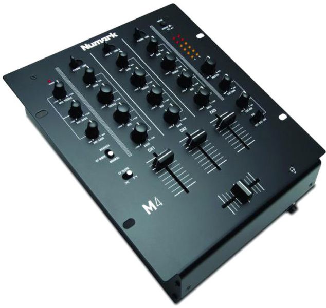 Numark M4 Black 2-Channel Scratch Mixer