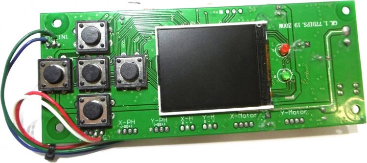 Ersatzteil Platine (Display) LED TMH-X4 (GR.1.77DIPS.19 ZOOM)