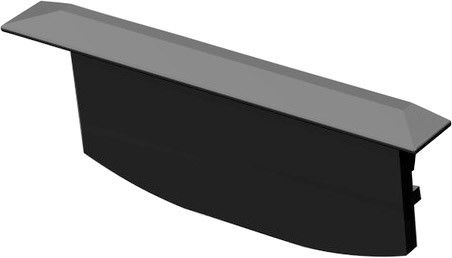 SLV GRAZIA 60, embout pour profil à encastrer, noir