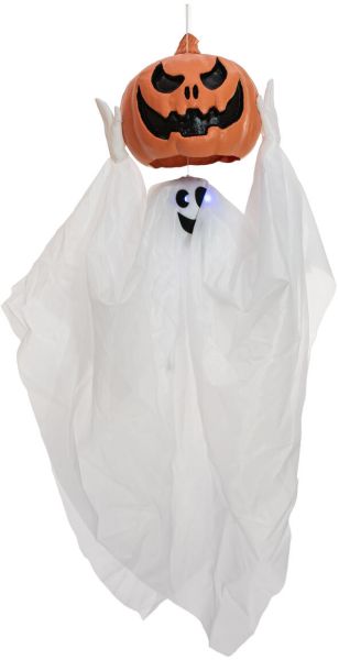 EUROPALMS Halloween Kürbisgeist, animiert, 110cm