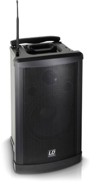 LD Systems Roadman 102 Mobiler PA Lautsprecher mit Handmikrofon