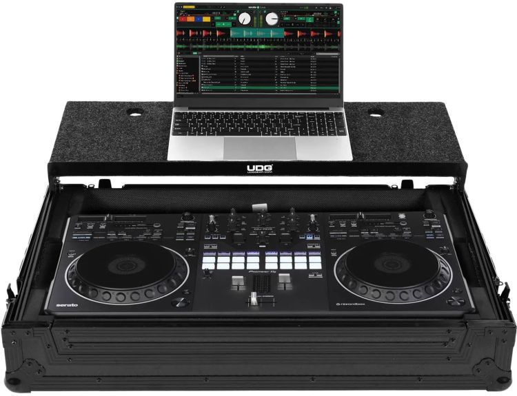 UDG Ultimate Flight Case Pioneer DJ DDJ-REV5 Schwarz Plus (Laptop-Ablage)