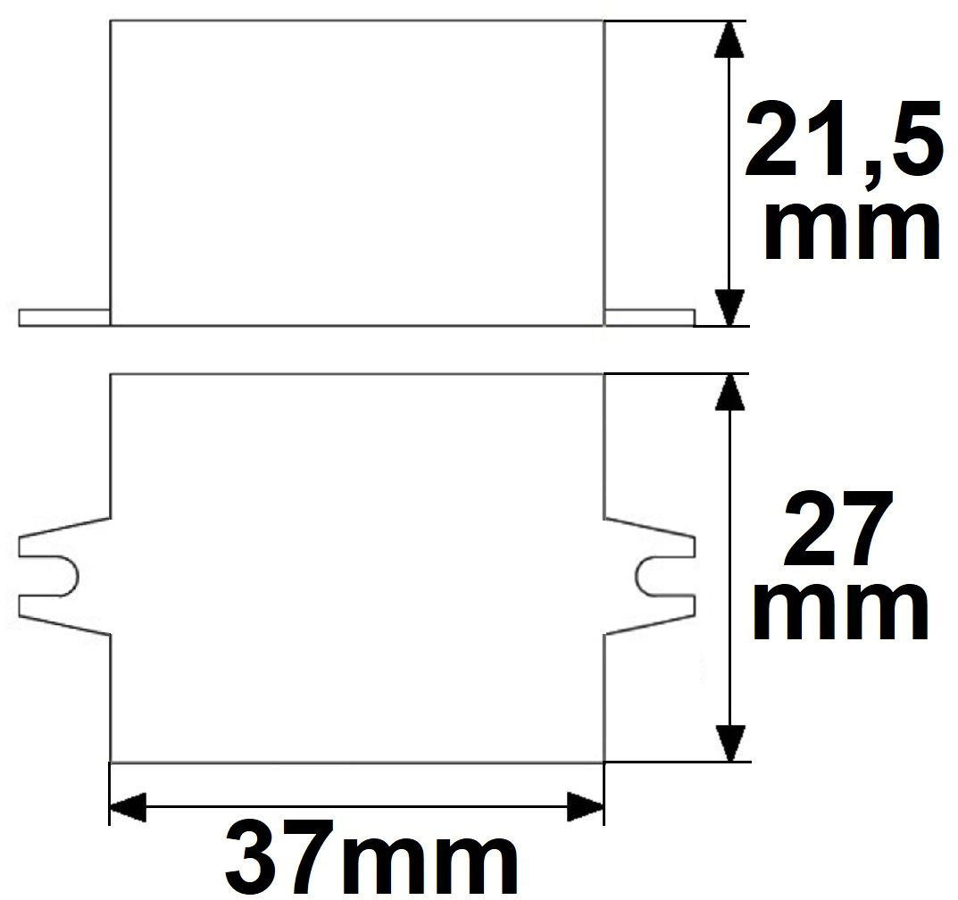 Transformateur LED à courant constant 350mA, 1-4W, SELV